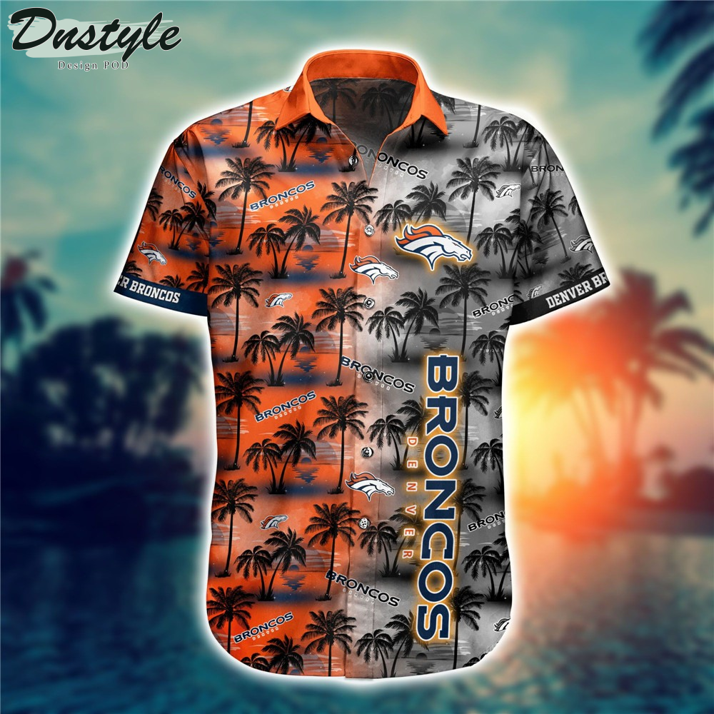 Denver Broncos Flower Gift For Summer 2022 Hawaiian Shirt