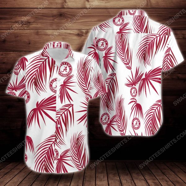 Alabama crimson tide football hawaiian shirt