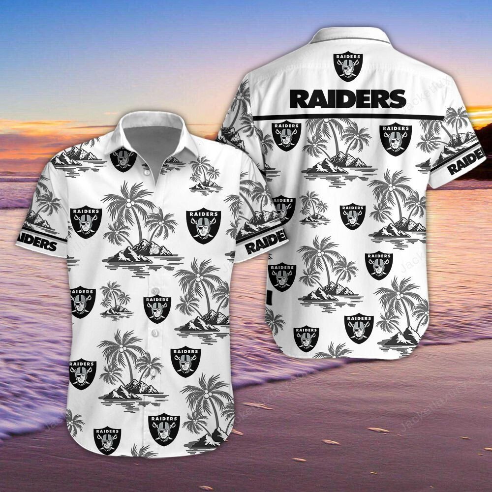 Oakland Raiders NFL Hawaiians Shirt