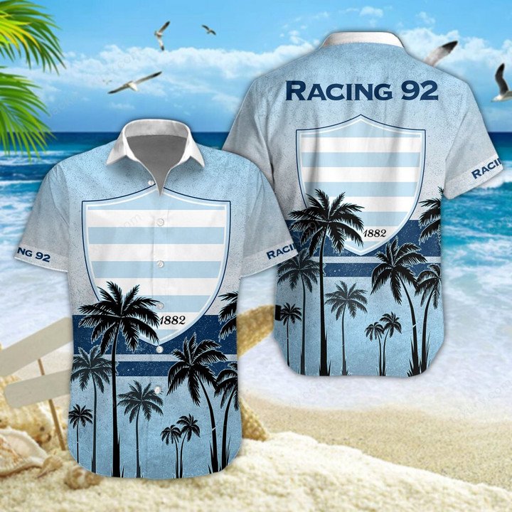 Racing 92 Hawaiian Shirt