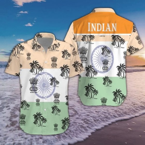 India Tropical Hawaiian Shirt