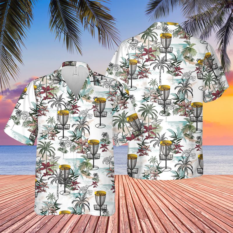 Disc Golf Hawaiian Shirt