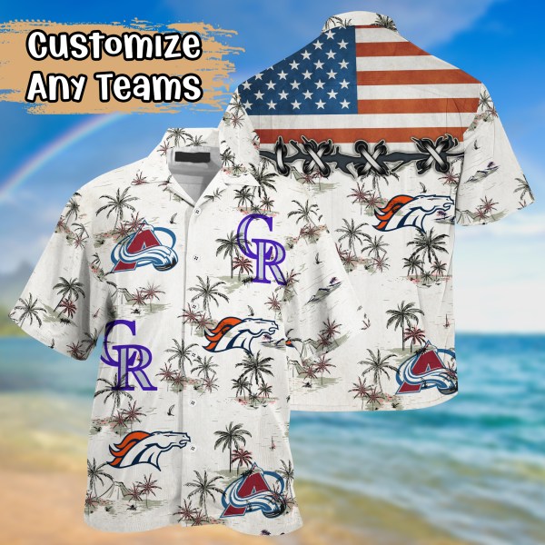 Colorado Sports Teams US Flag 2022 Hawaiian Shirt