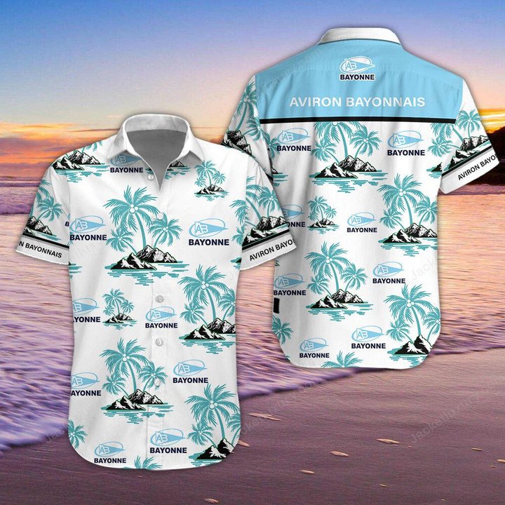 Aviron Bayonnais Hawaiian Shirt