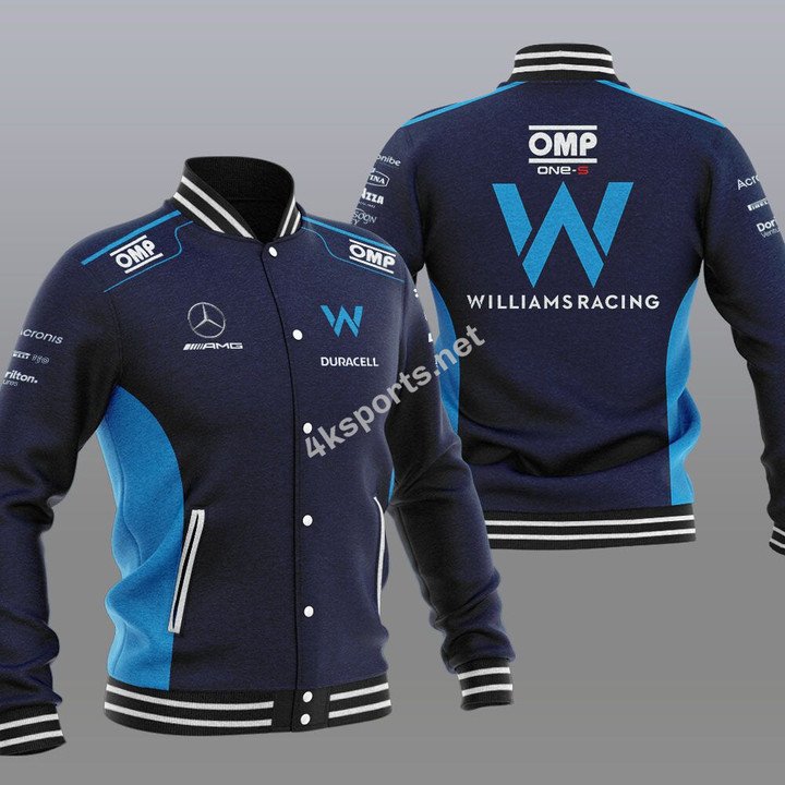 Williams Racing F1 Team Varsity Jacket