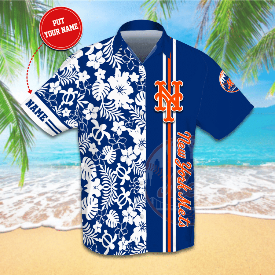 New York Mets MLB Aloha Hawaiian Shirt