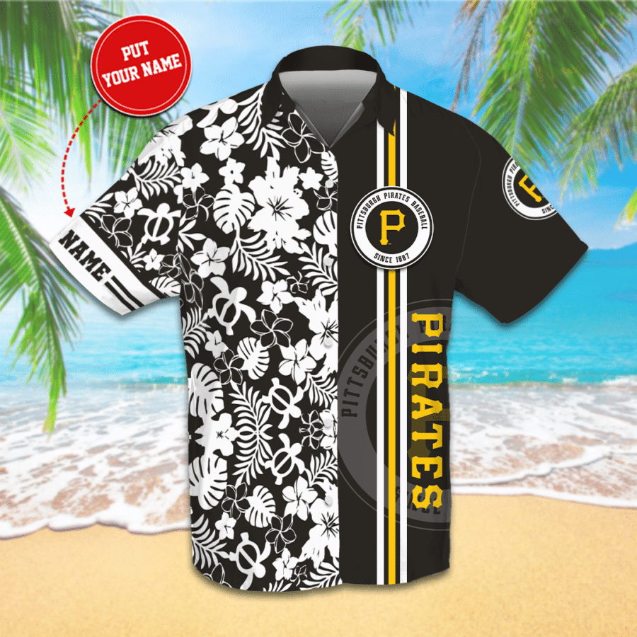 Pittsburgh Pirates MLB Personalized Hawaiian Shirt