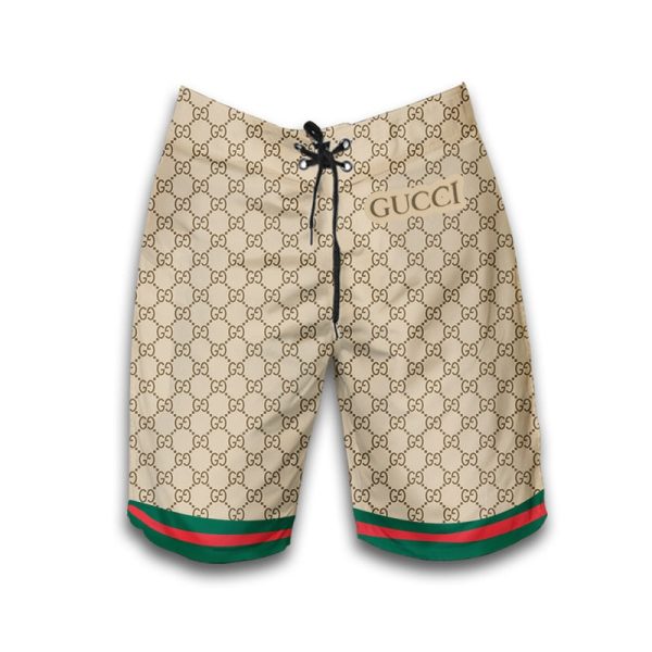 Gucci monogram snake hawaiian shirt and short