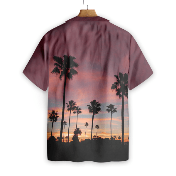 Sunset Venice Beach Hawaiian Shirt