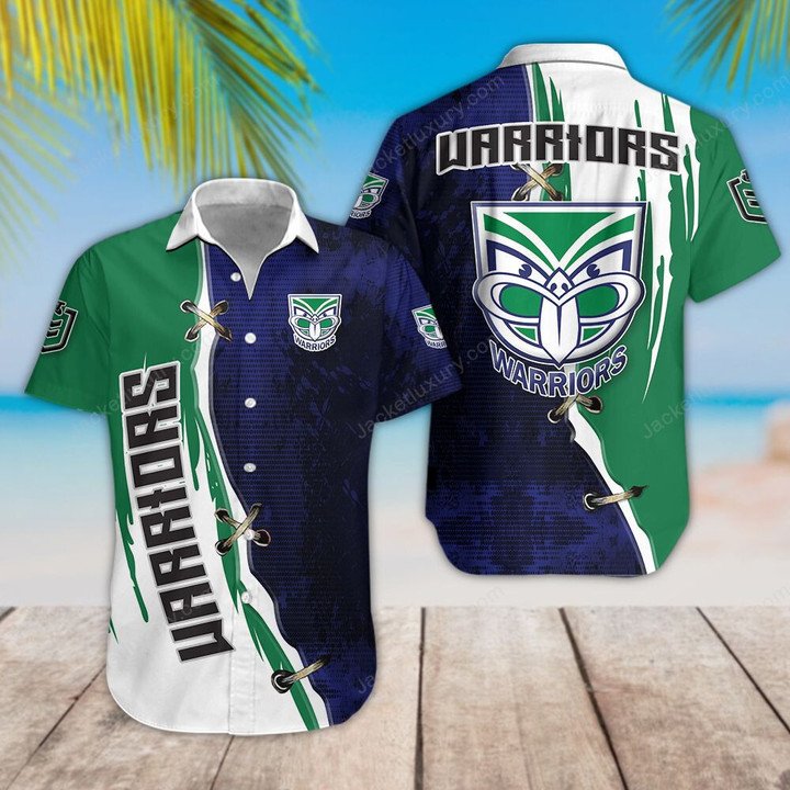 NRL New Zealand Warriors Hawaiian Shirt