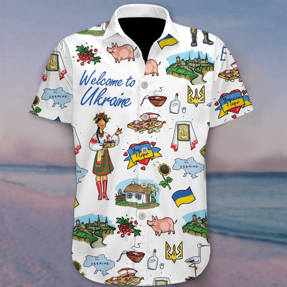 Welcome To Ukraine Hawaii Shirt
