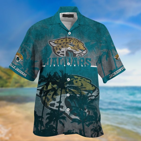 Jacksonville Jaguars NFL Palm Tree Hawaiian Shirt