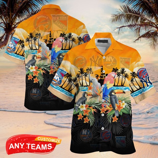 New York Sports Teams Summer 2022 Hawaiian Shirt