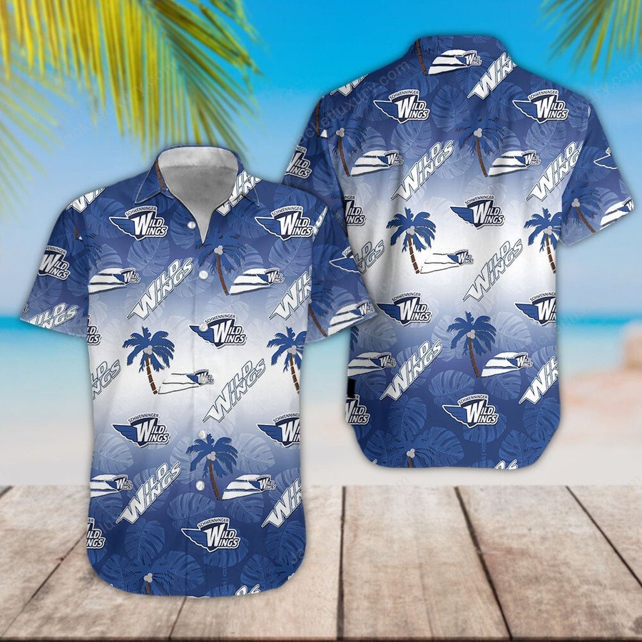 Schwenninger Wild Wings 2022 Hawaiian Shirt