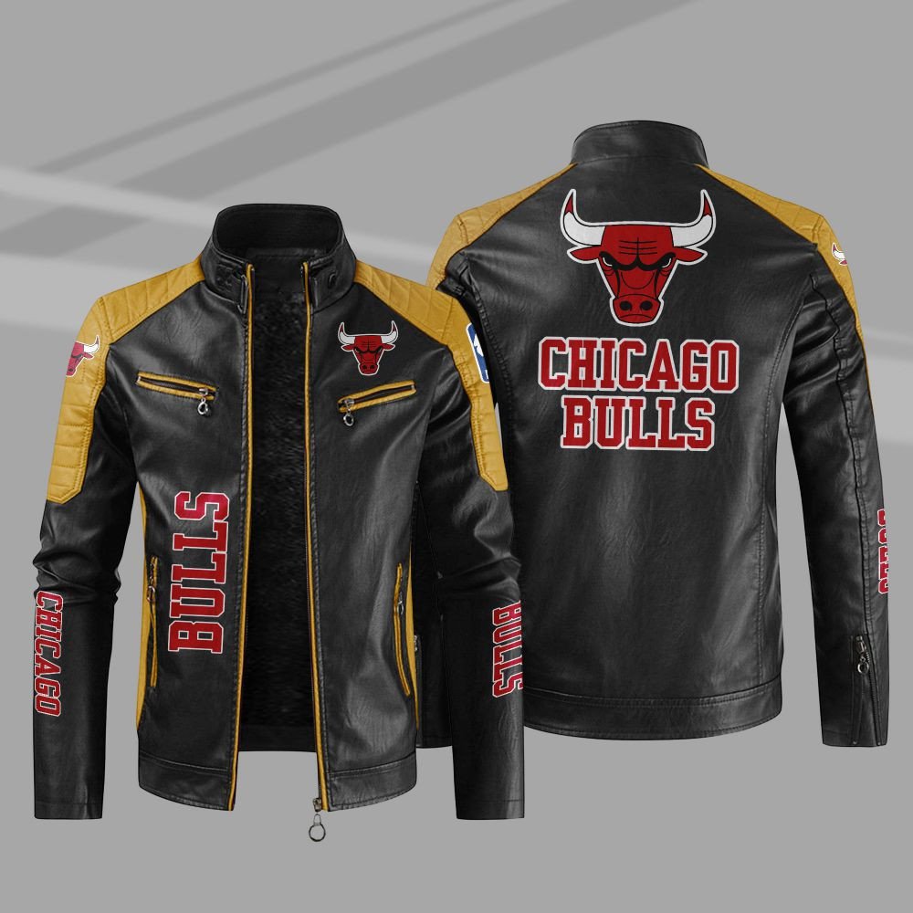 Chicago Bulls NBA Leather Jacket
