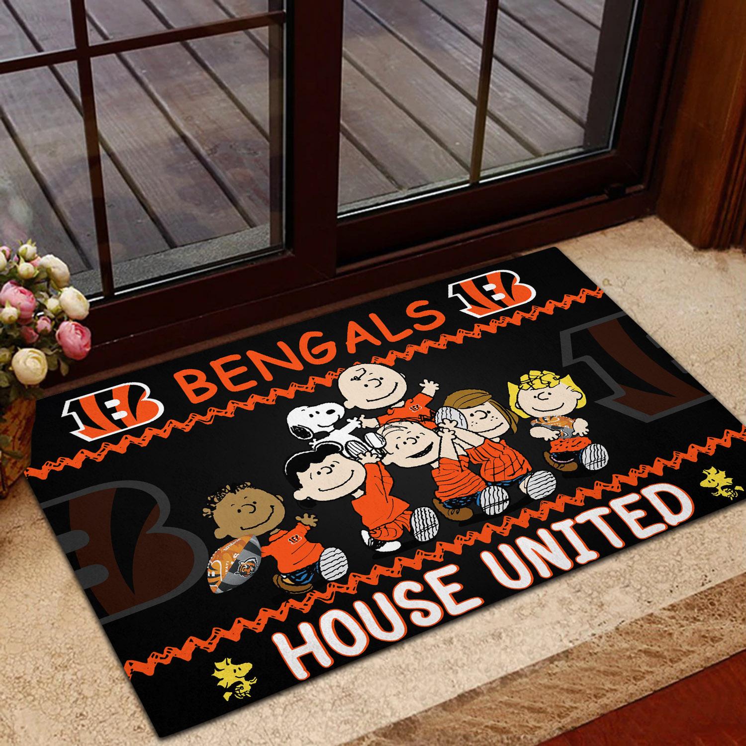 Chicago Bears Peanuts House United Doormat