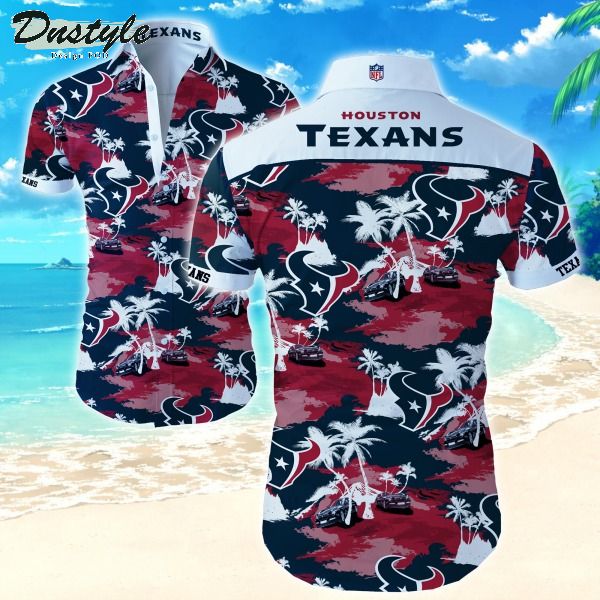 NFL Houston Texans Hawaiian Shirt Summer Button Up