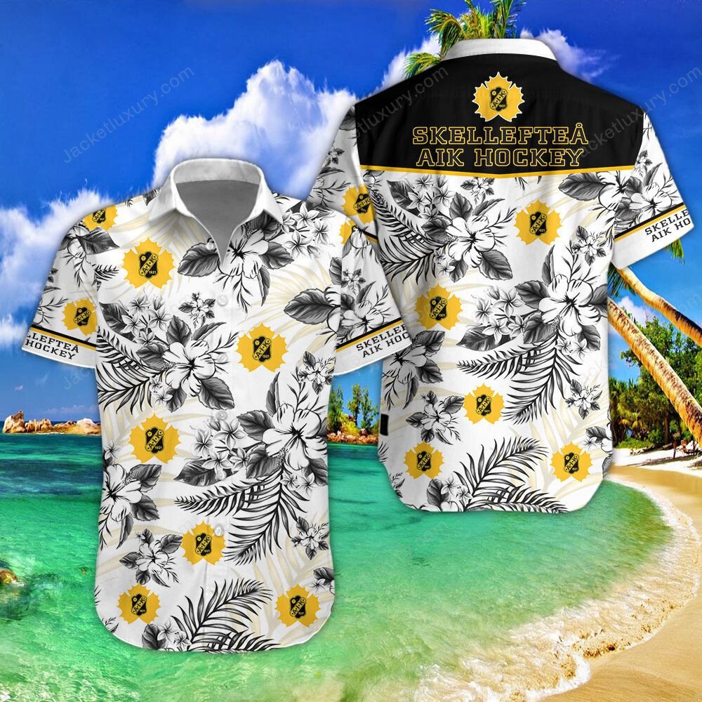 Skelleftea AIK 2022 tropical summer hawaiian shirt