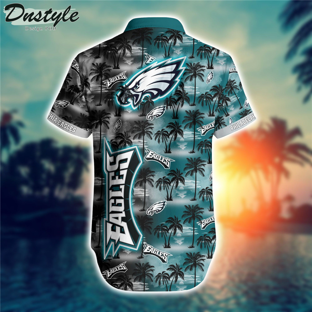 Philadelphia Eagles Flower Gift For Summer 2022 Hawaiian Shirt