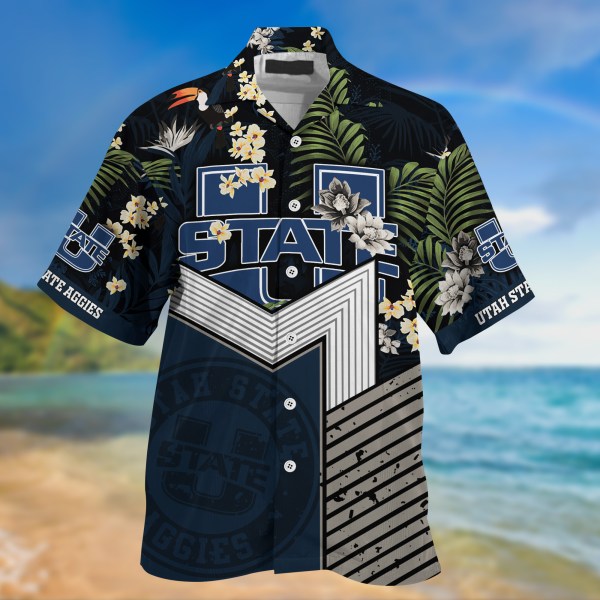 Utah State Aggies New Collection Summer 2022 Hawaiian Shirt