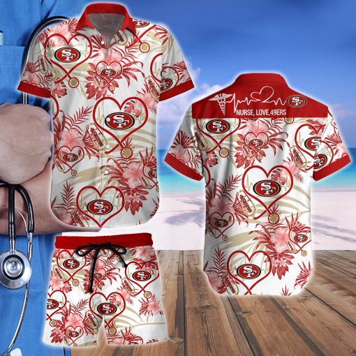 Nurse Love Seattle Seahawks Hawaiian shirt