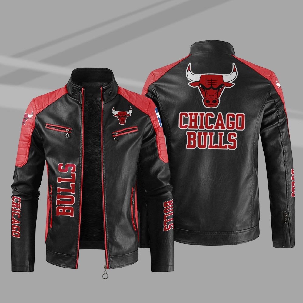 Chicago Bulls NBA Leather Jacket