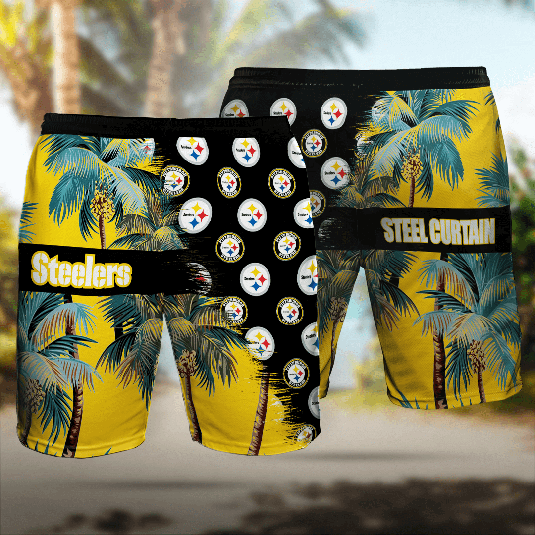 Pittsburgh Steelers NFL Tropical Hawaiian Shirt