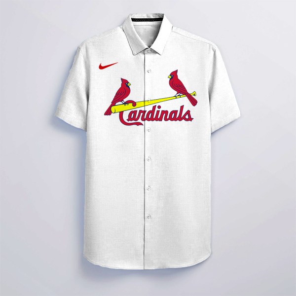 MLB Custom Name St Louis Cardinals Hawaiian Shirt