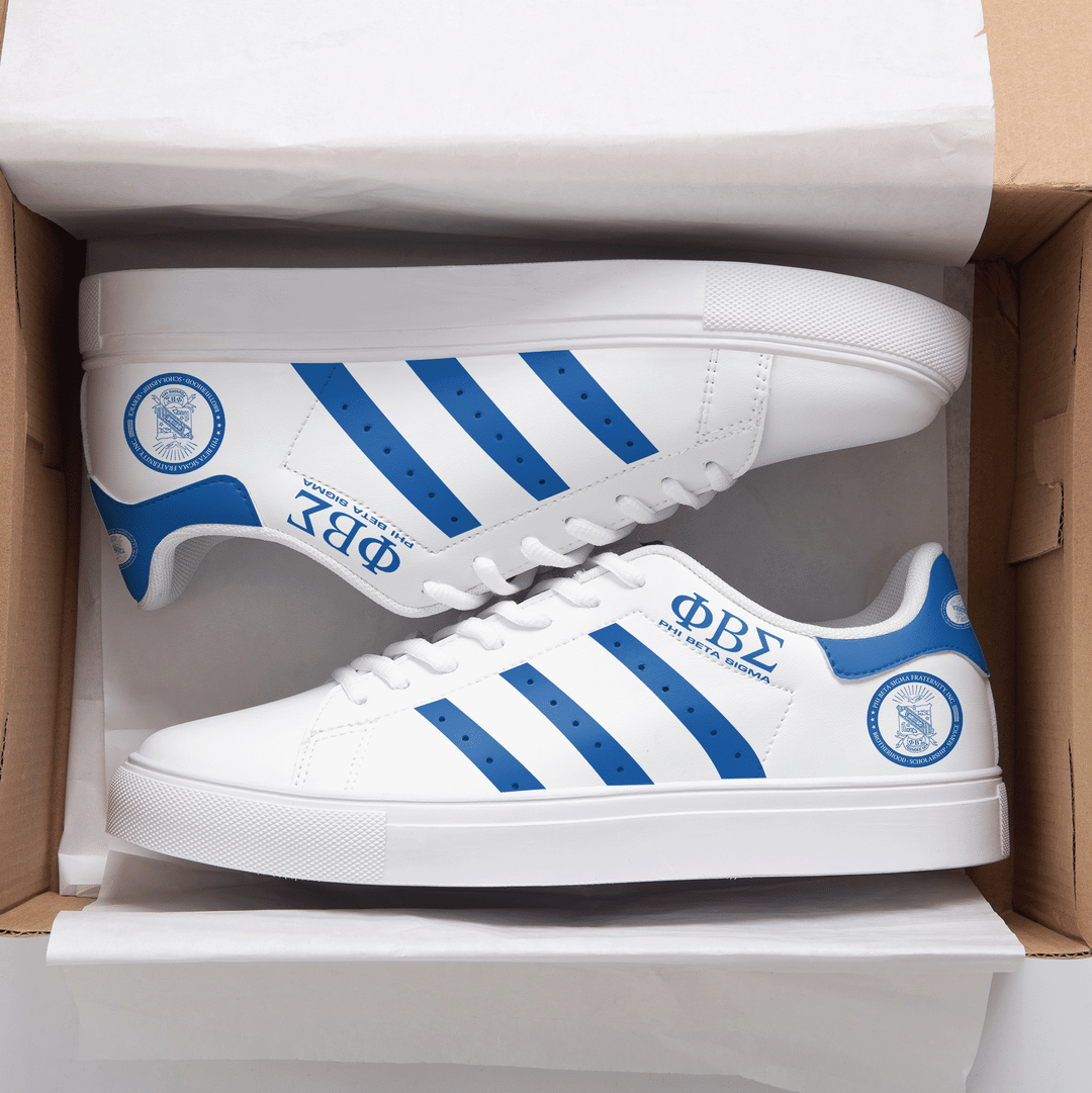 Phi Beta Sigma Stan Smith Low Top Shoes