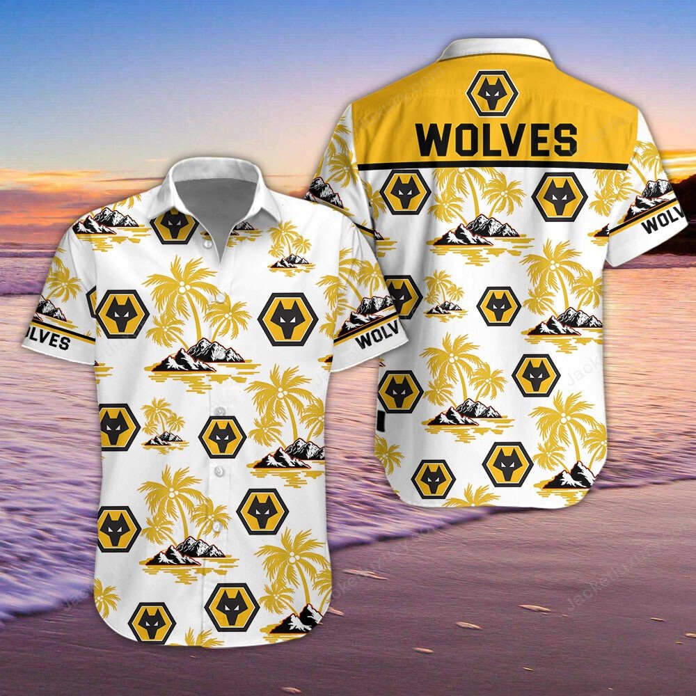 Wolverhampton Wanderers F.C 2022 tropical summer hawaiian shirt