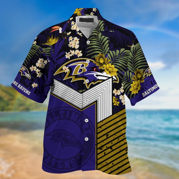 Baltimore Ravens New Collection Summer 2022 Hawaiian Shirt
