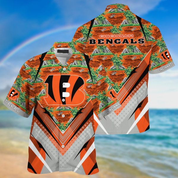 Cincinnati Bengals NFL Tropical Hawaiian Shirt