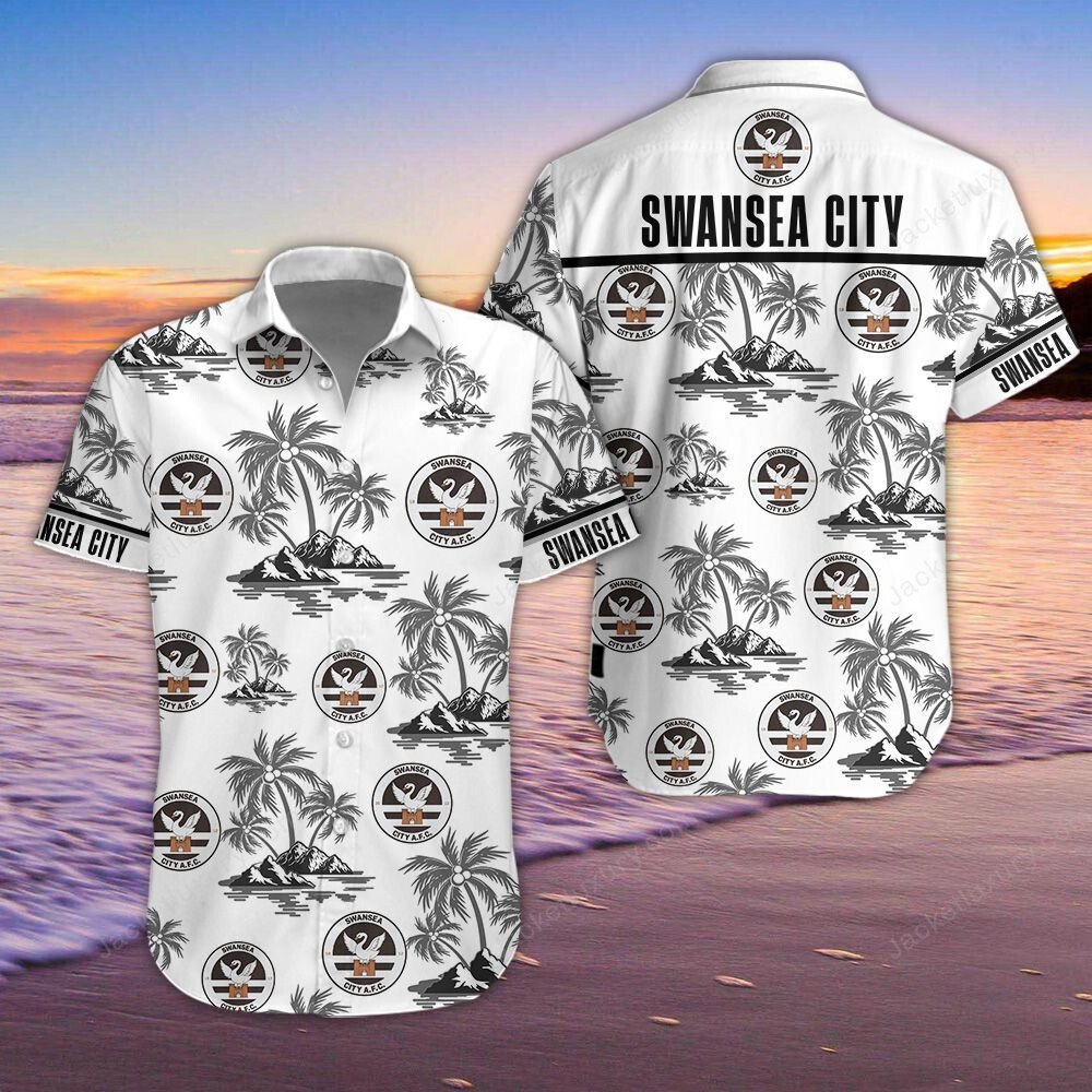 Swansea City A.F.C Hawaiian Shirt