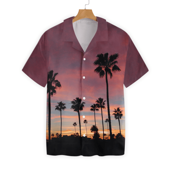 Sunset Venice Beach Hawaiian Shirt