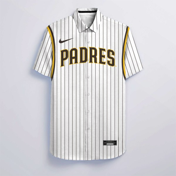 San Diego Padres MLB Custom Name Hawaiian Shirt