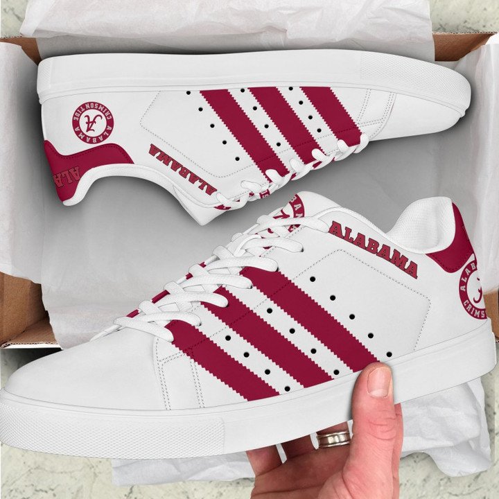 Alabama Crimson Tide Rugby Stan Smith Low Top Shoes