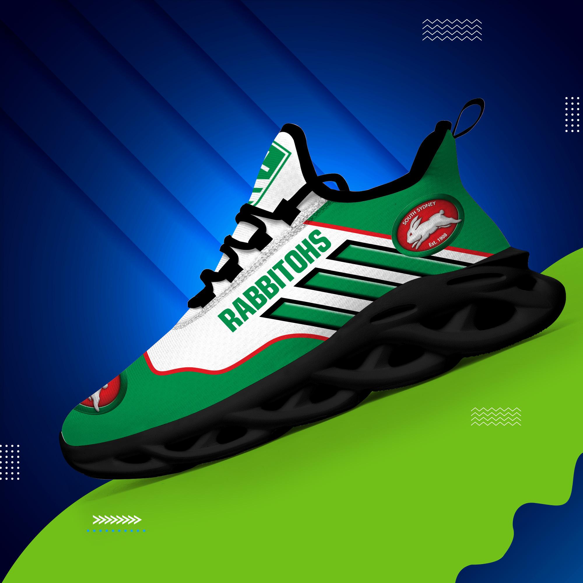 South Sydney Rabbitohs NRL Clunky Max Soul Shoes
