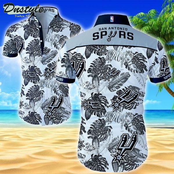 San Antonio Spurs Hawaiian Shirt Summer Button Up