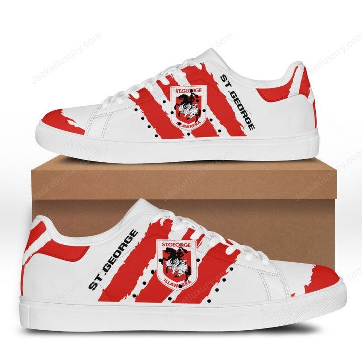 NRL St. George Illawarra Dragons Stan Smith Low Top Shoes