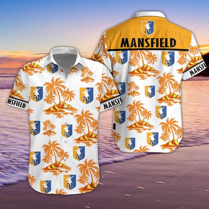 Mansfield Town Hawaiian Shirt
