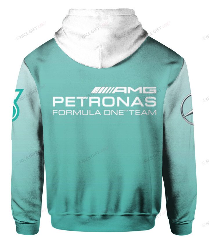 Mercedes AMG Petronas Formula One Team 3D Hoodie