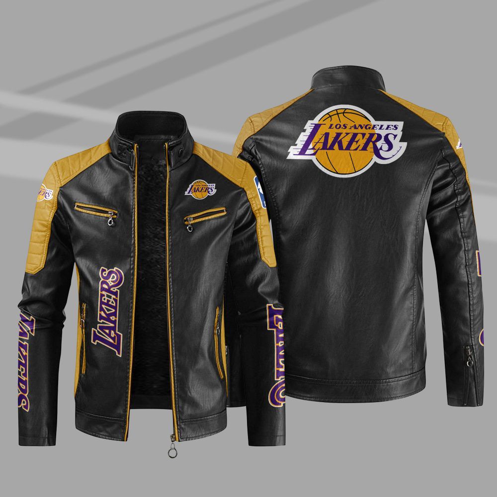 Los Angeles Lakers NBA Leather Jacket