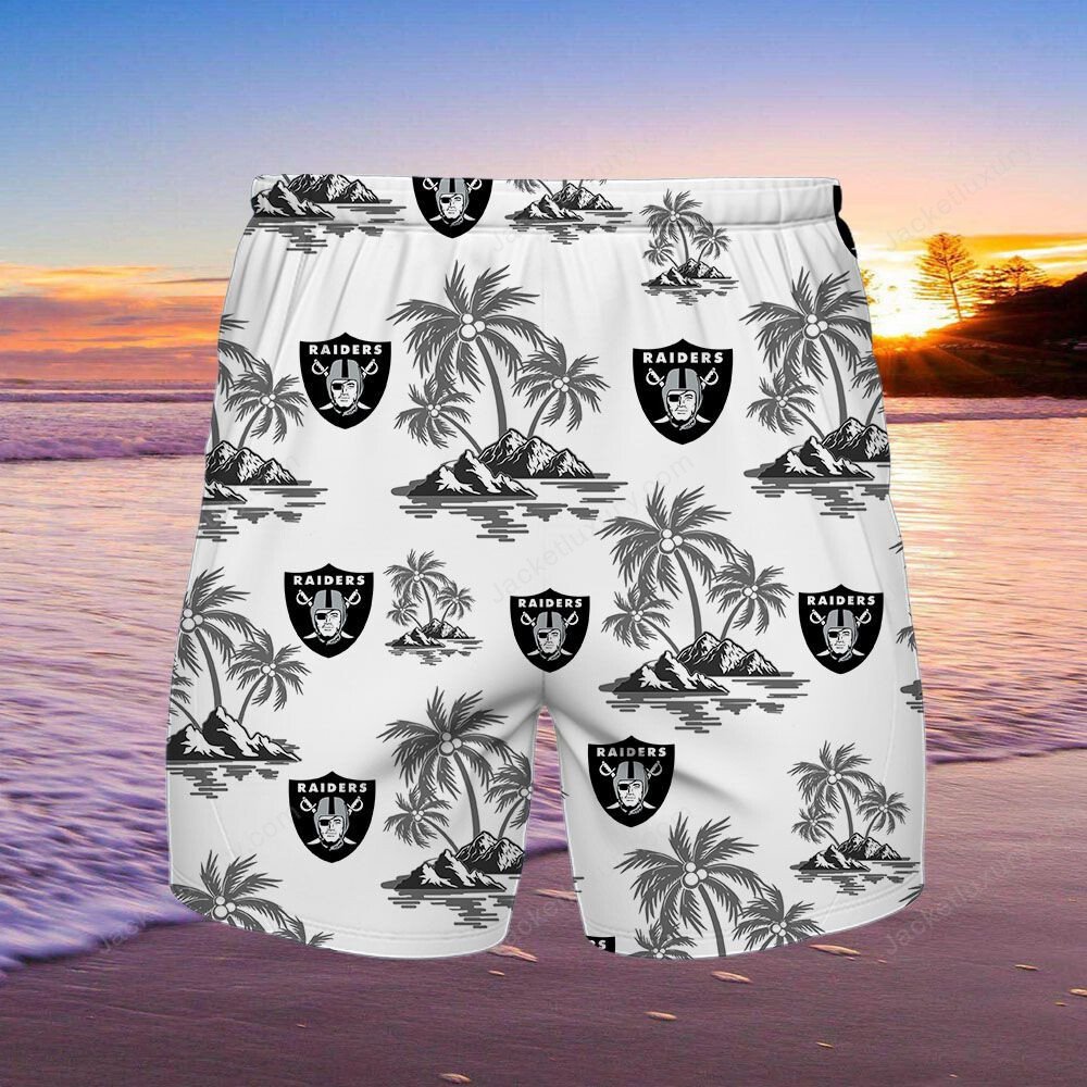 Oakland Raiders NFL Hawaiians Shirt
