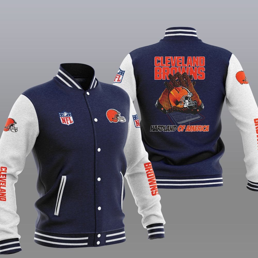 Cleveland Browns Hardland Of America Varsity Jacket