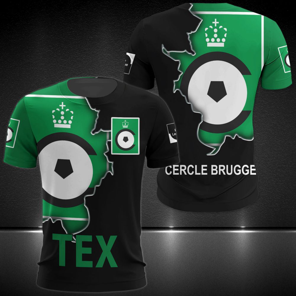 Cercle Brugge 3d all over printed hoodie
