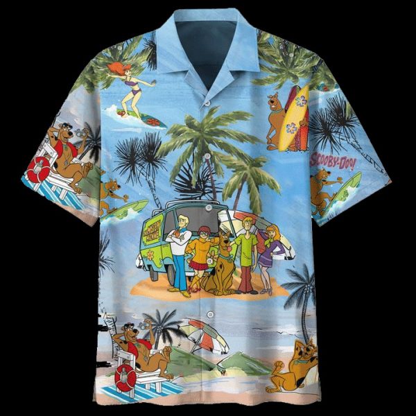 Scooby-Doo Summer Time Hawaiian Shirt