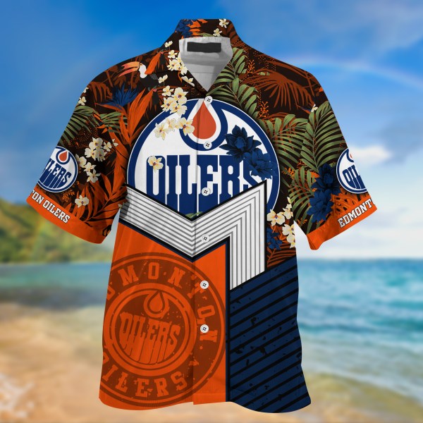 Edmonton Oilers New Collection Summer 2022 Hawaiian Shirt