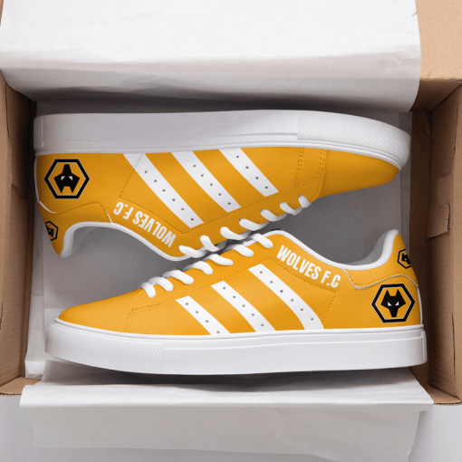 Wolves FC Yellow Stan Smith Low Top Shoes