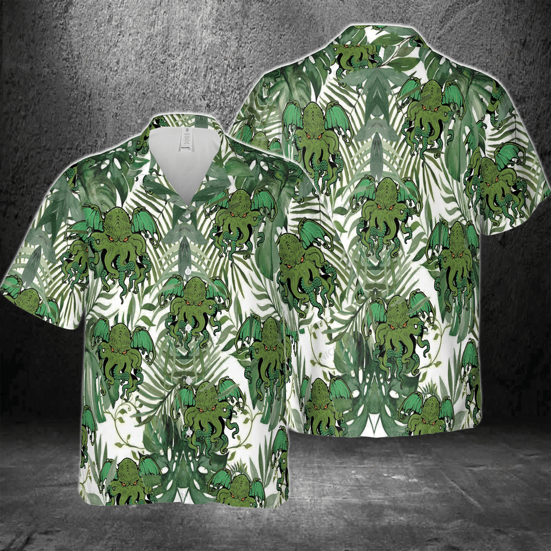 Cthulhu Tropical Hawaiian Shirt