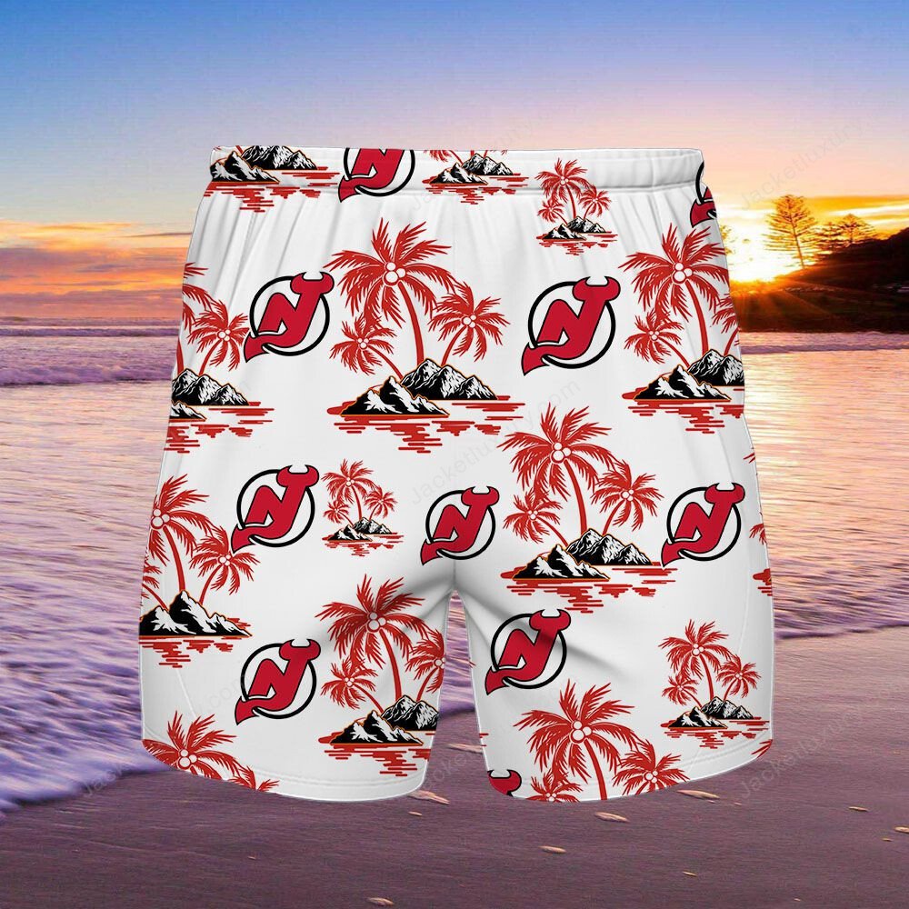 New Jersey Devils NHL Hawaiians Shirt